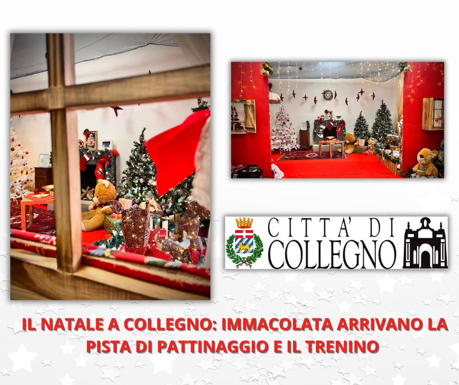 Immacolata a Collegno: tornano pista di pattinaggio e trenino